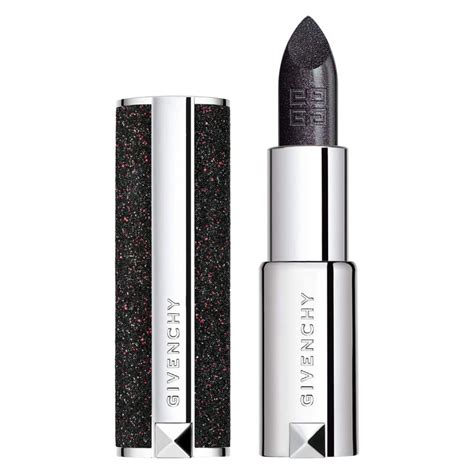 givenchy night in grey lipstick|Givenchy black lipstick reviews.